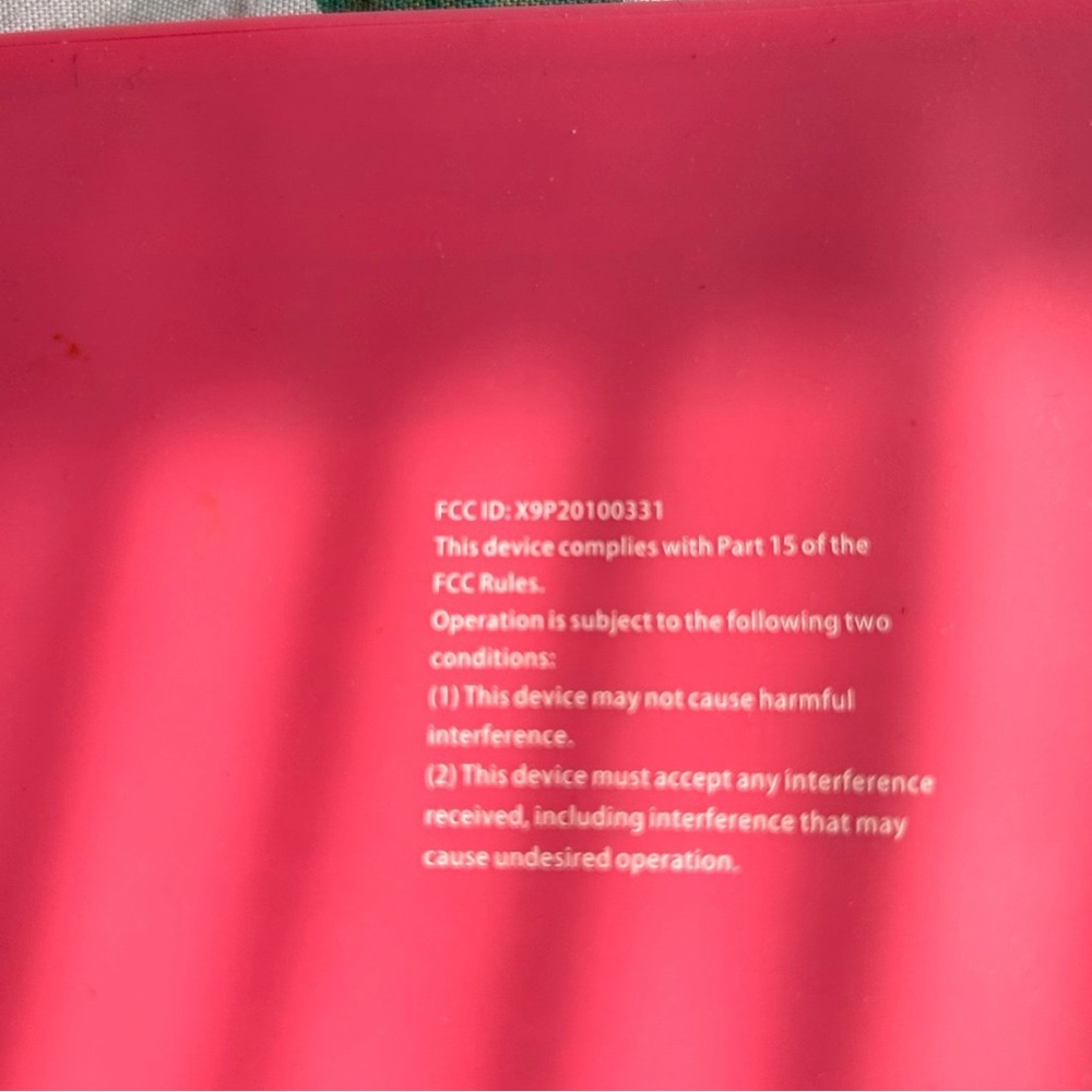 Pink Bluetooth Roll-Up Keyboard - Picture 7 of 7